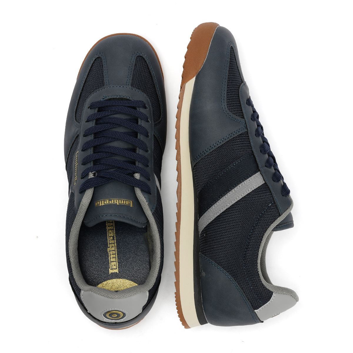 Lambretta Diego Men's Navy/Charcoal Sneakers