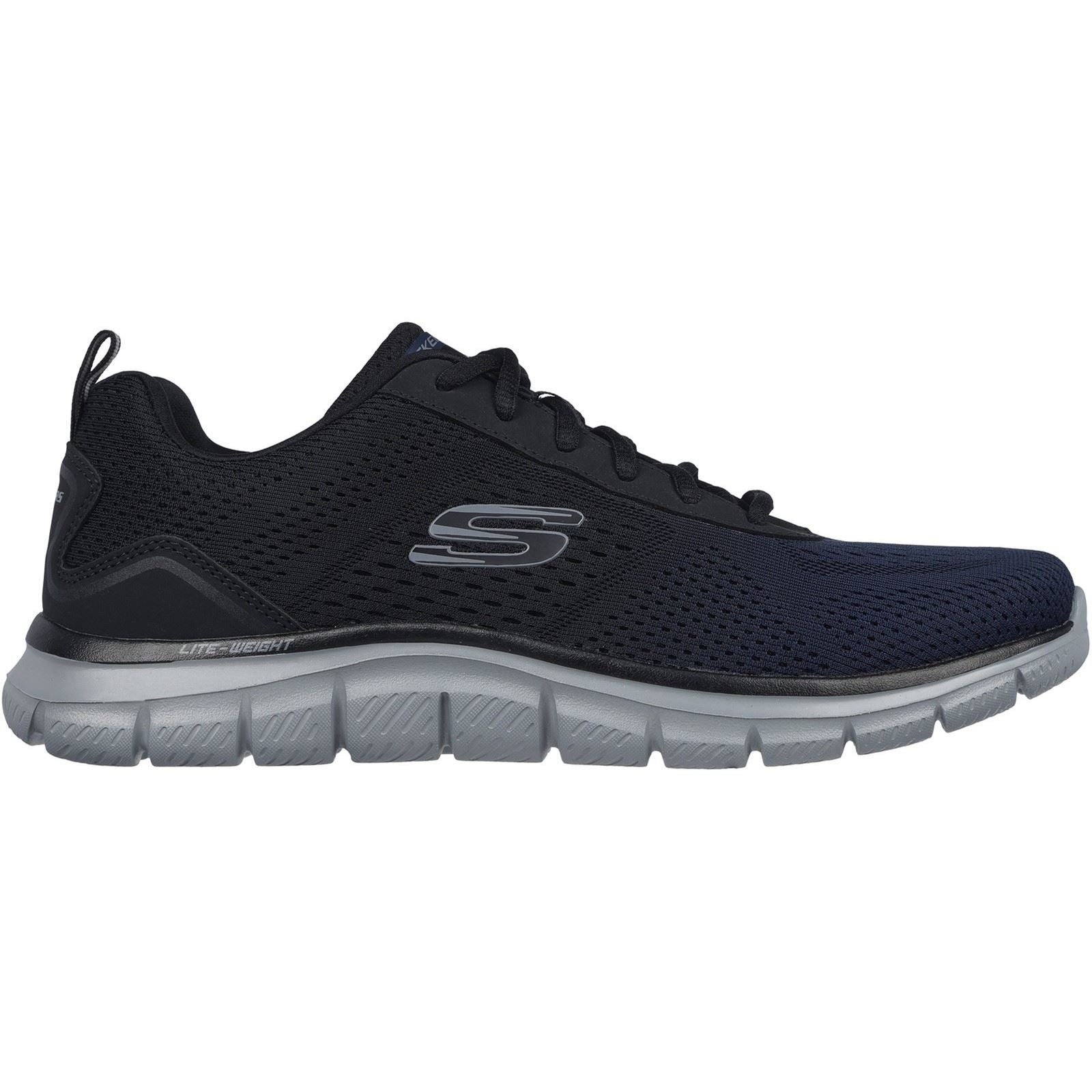 Skechers Track - Ripkent Textile Men's Navy/Black Sneakers