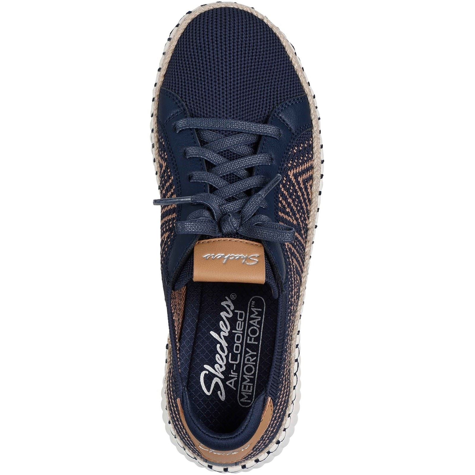 Skechers Wilshire Blvd - Bellevue Textile Women's Navy Standard Trainers
