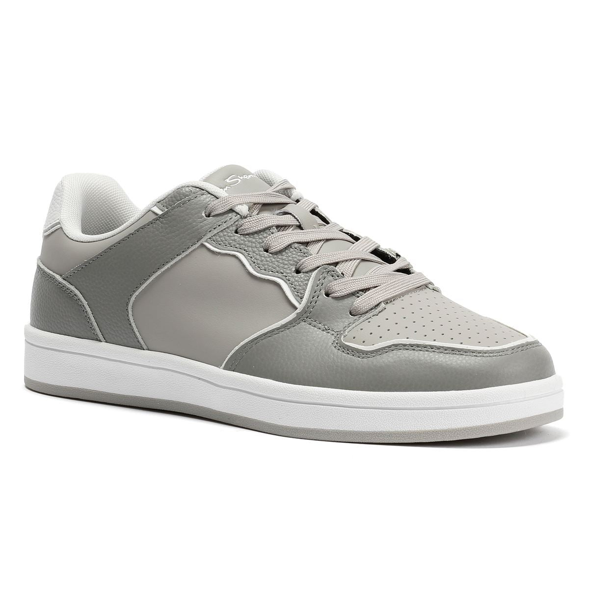 Ben Sherman Club Leather Men's Gray Sneakers