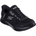 Skechers GO WALK Flex Textile Men's Black Sneakers