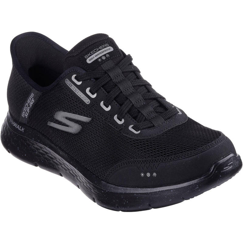 Skechers GO WALK Flex Textile Men's Black Sneakers