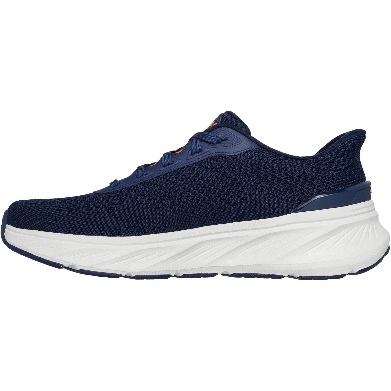 Skechers Edgeride Textile Men's Navy/Orange Sneakers