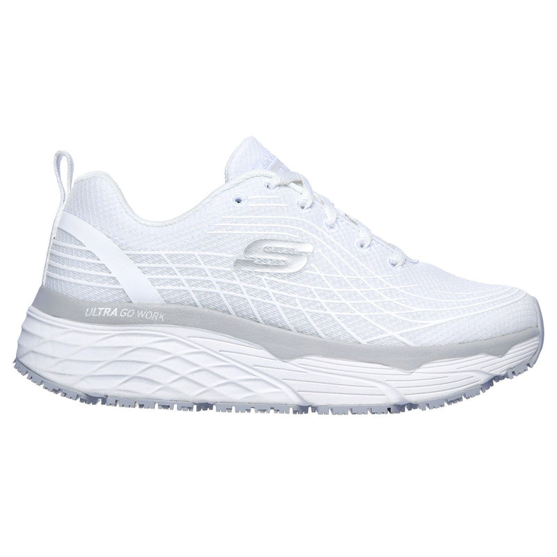 Skechers Workwear Max Cushioning Elite Sr Textile Women's White Safety Sneakers