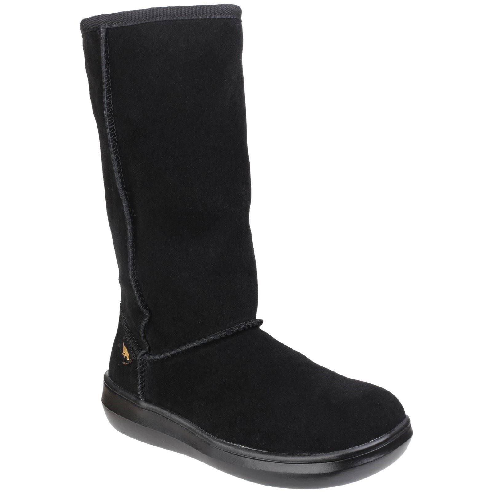 Rocket Dog Sugardaddy Suede Women's Black Boots