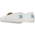 TOMS Alpargata 100% Cotton Men's White Espadrilles