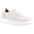 Hush Puppies Wyatt Leather Men's Taupe Trainers