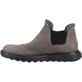HEYDUDE Branson Leather Men's Grey Boots