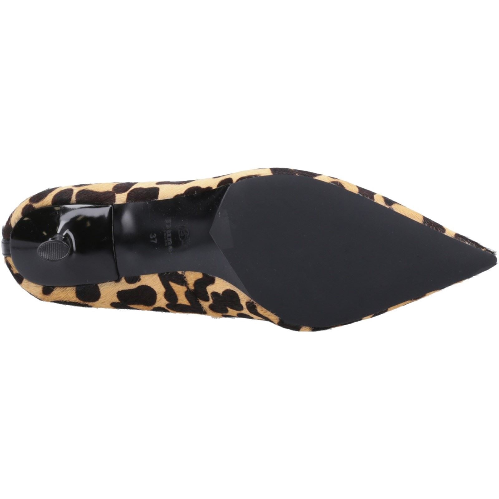 Dune Angelina Leather Women's Leopard Heels