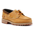 Timberland Authentic Leather Men's Wheat Lace-Up Boat Shoes