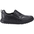 Hush Puppies Sergio Leather Boys's Black Loafers
