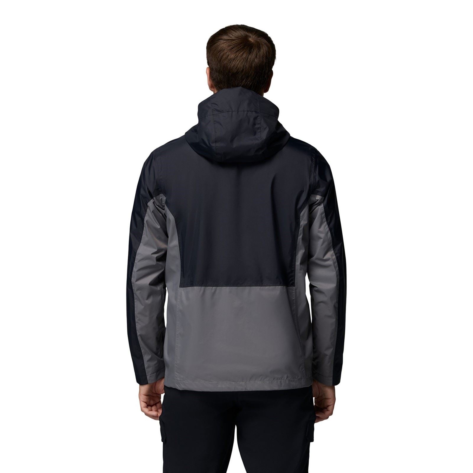 Columbia Pouring Adventure III Jacket Men's Black Rain Jacket