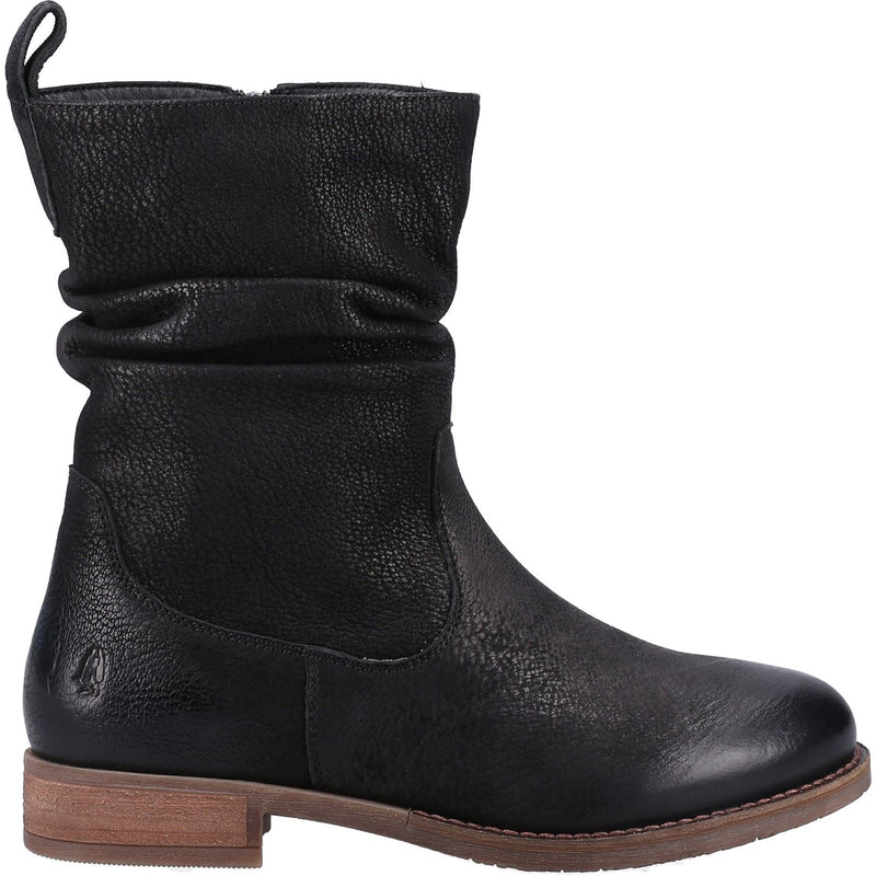 Hush Puppies Emilia Leather Women's Black Boots