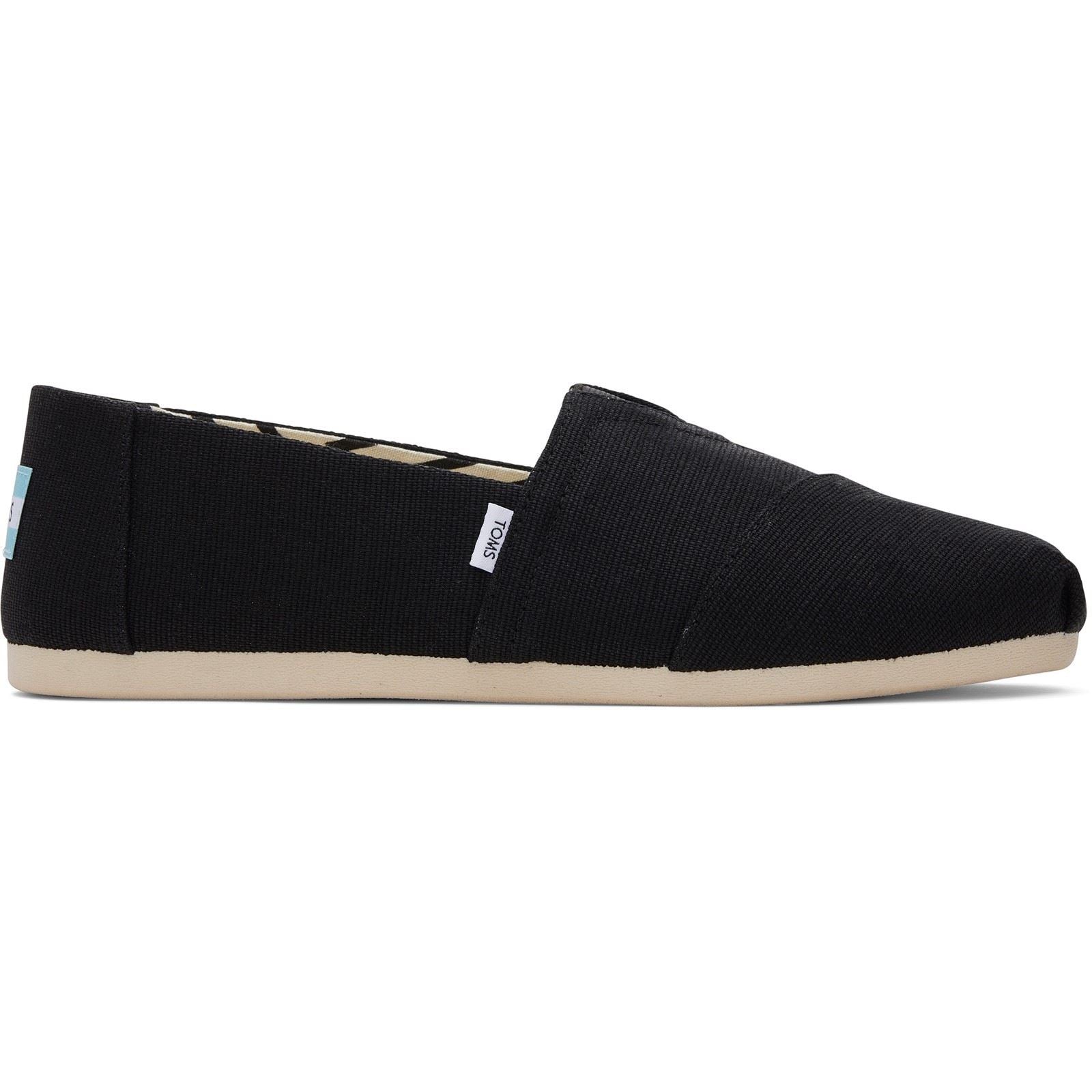 TOMS Alpargata Cotton Men's Black Sandals