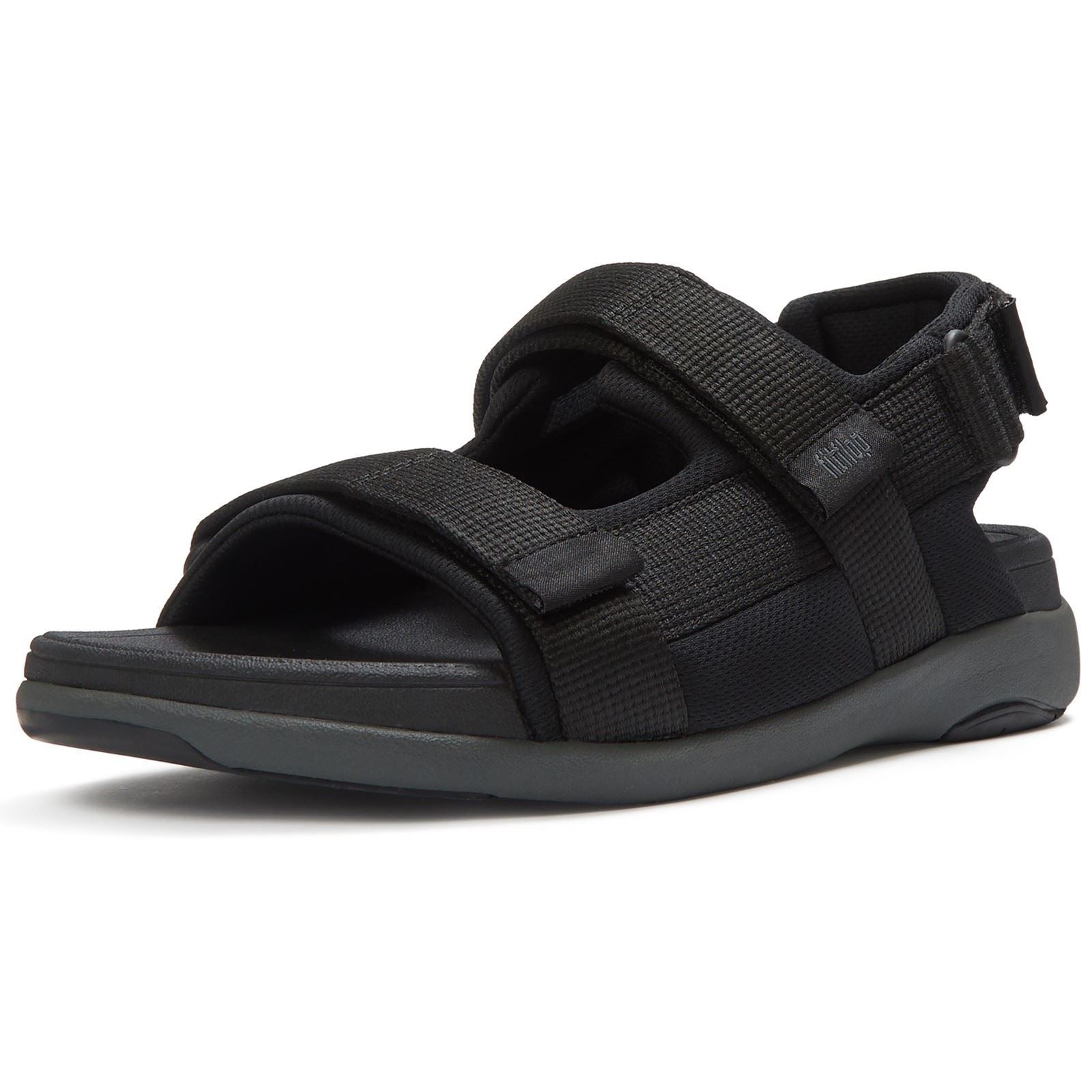 Fitflop F-Mode Go Polyester Men's Black Sandals