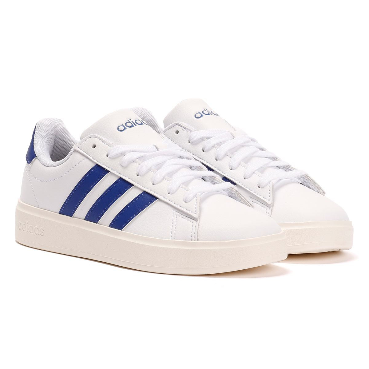 Adidas Grand Court 2.0 White/Blue Sneakers