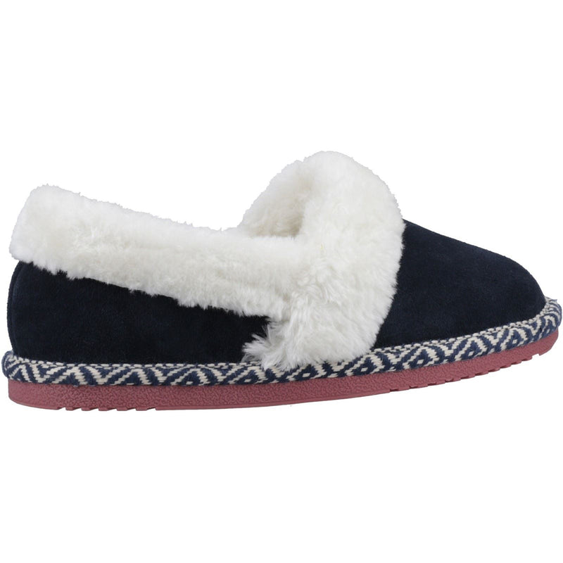 Hush Puppies Ariel Suede Women's Navy Slippers