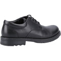Hush Puppies Bruno Senior Leather Boys's Black Derby Shoes