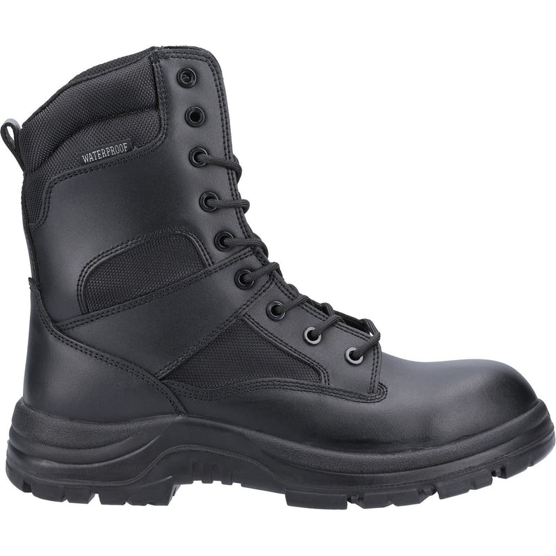 Amblers Safety Combat Leather Black Safety Boots