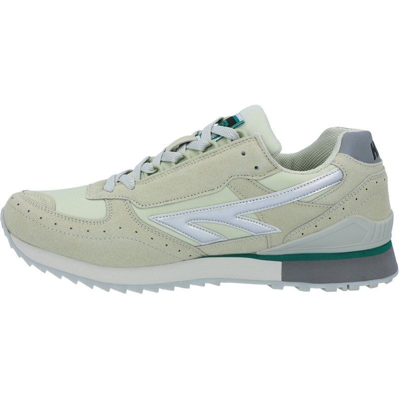 Hi-Tec Silver Shadow OG PU Suede Men's Silver/Grey/Green Sneakers