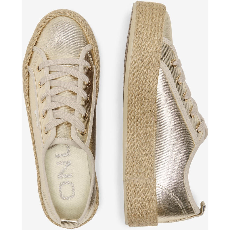 ONLY IDA-1 Cotton Women's Gold Trainers