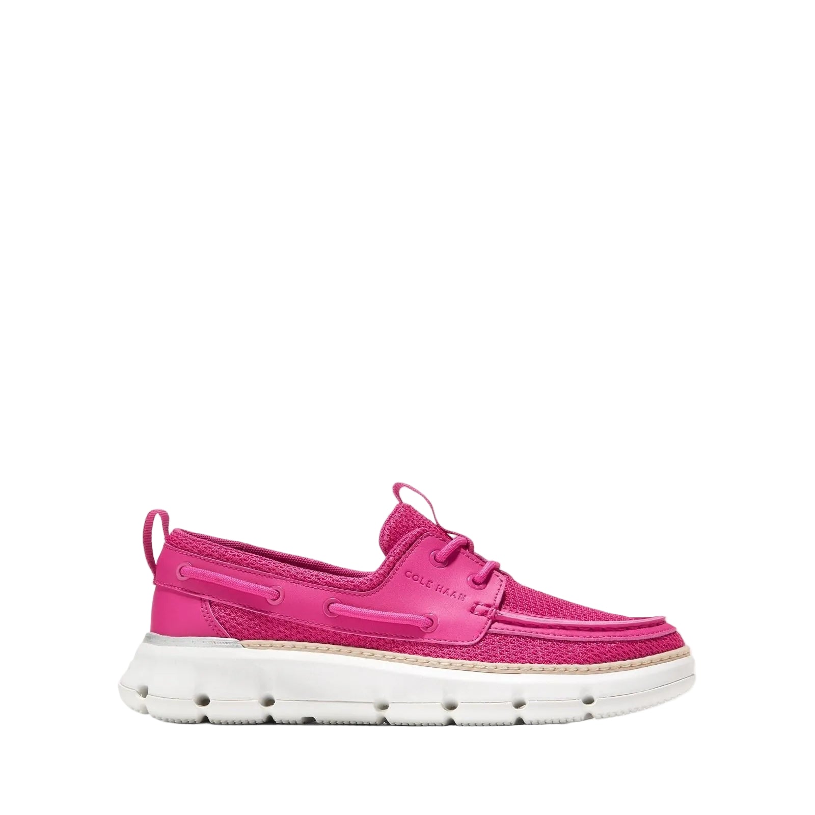 Cole Haan 4.ZeroGrand Regatta Nylon Women's Pink Peacock/Grey/Optic White Loafers