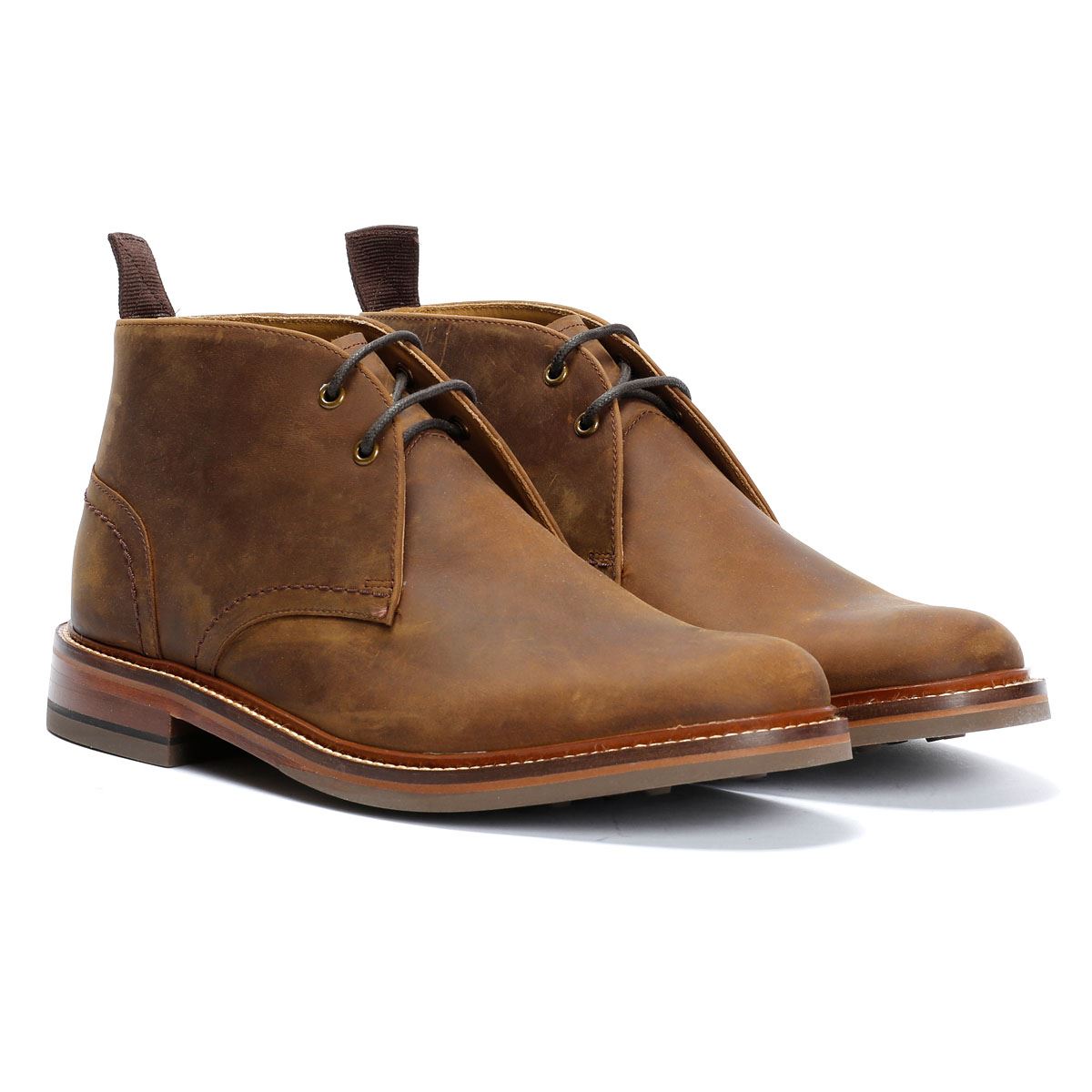 Chapman & Moore Country Chukka Oiled Leather Men's Tan Boots