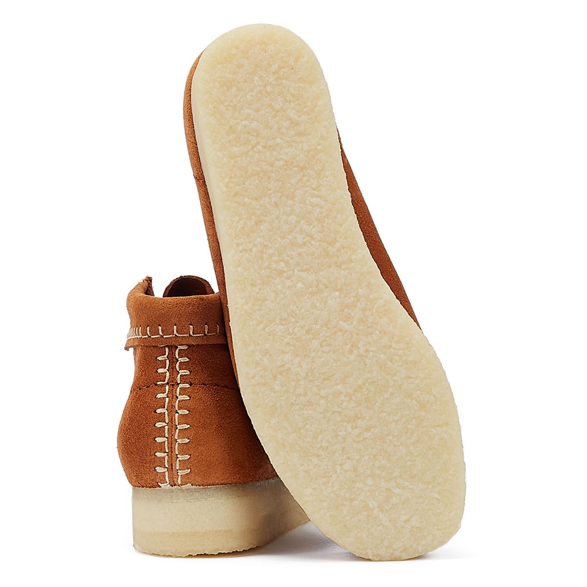 Clarks Originals Wallabee Stitch Suede Women's Ginger Boots