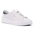 Boss Belwar Tennis Tumble Leather Men's White Sneakers