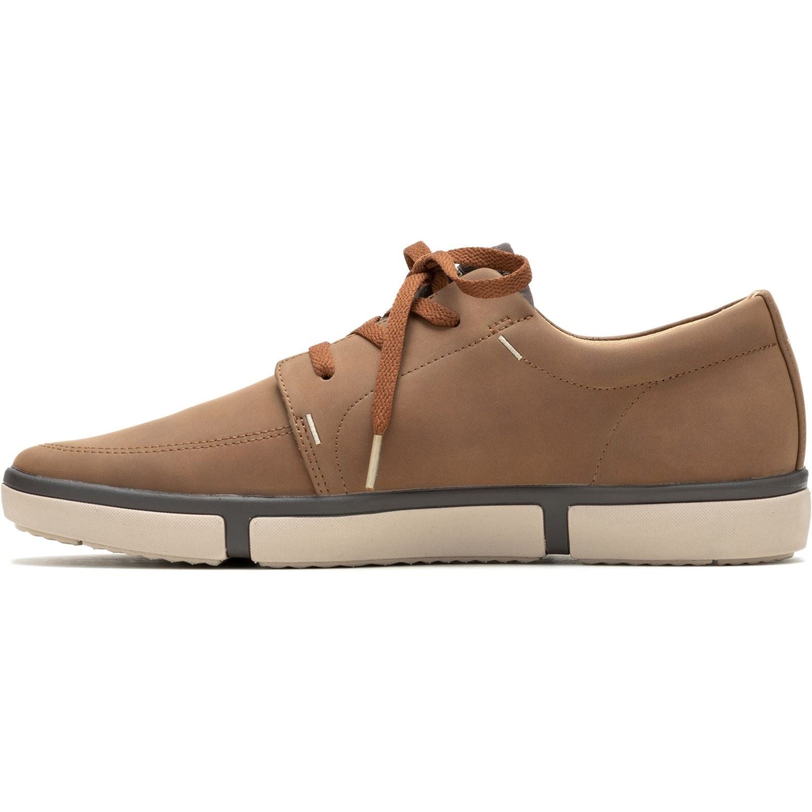 Hush Puppies Briggs Leather Men's Cognac Sneakers