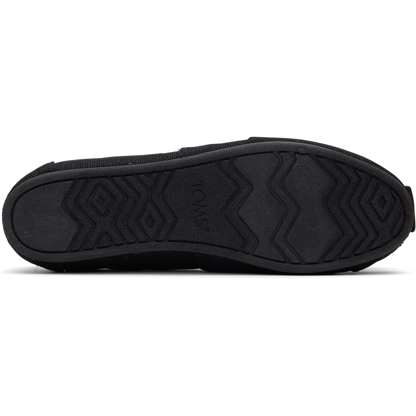 TOMS Alpargata Cotton Women's Black Trainers