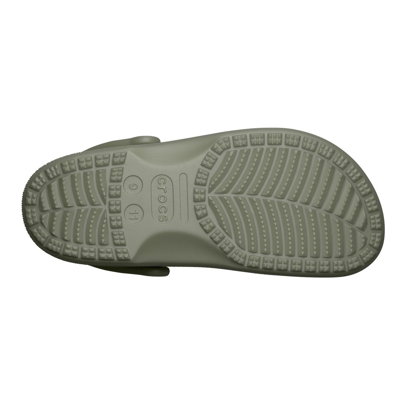 Crocs Classic Thermoplastic Men's Field Green Clogs