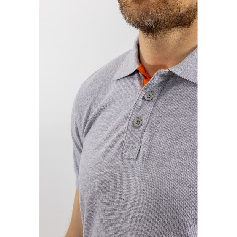 Helly Hansen Workwear Oxford Cotton Men's Grey Polo Shirt