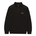 Caterpillar Essential 1/4 Zip Polyester Men's Black Sweatshirt