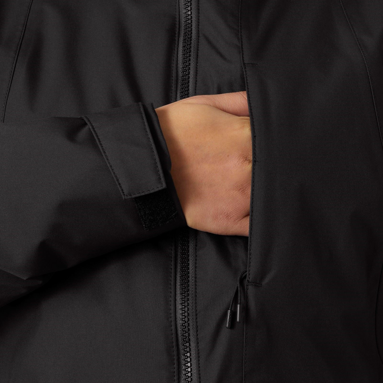 Helly Hansen Sport Westport Women's Black Straight Coat