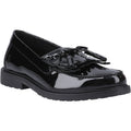 Hush Puppies Verity Kiltie Leather Women's Black Loafers
