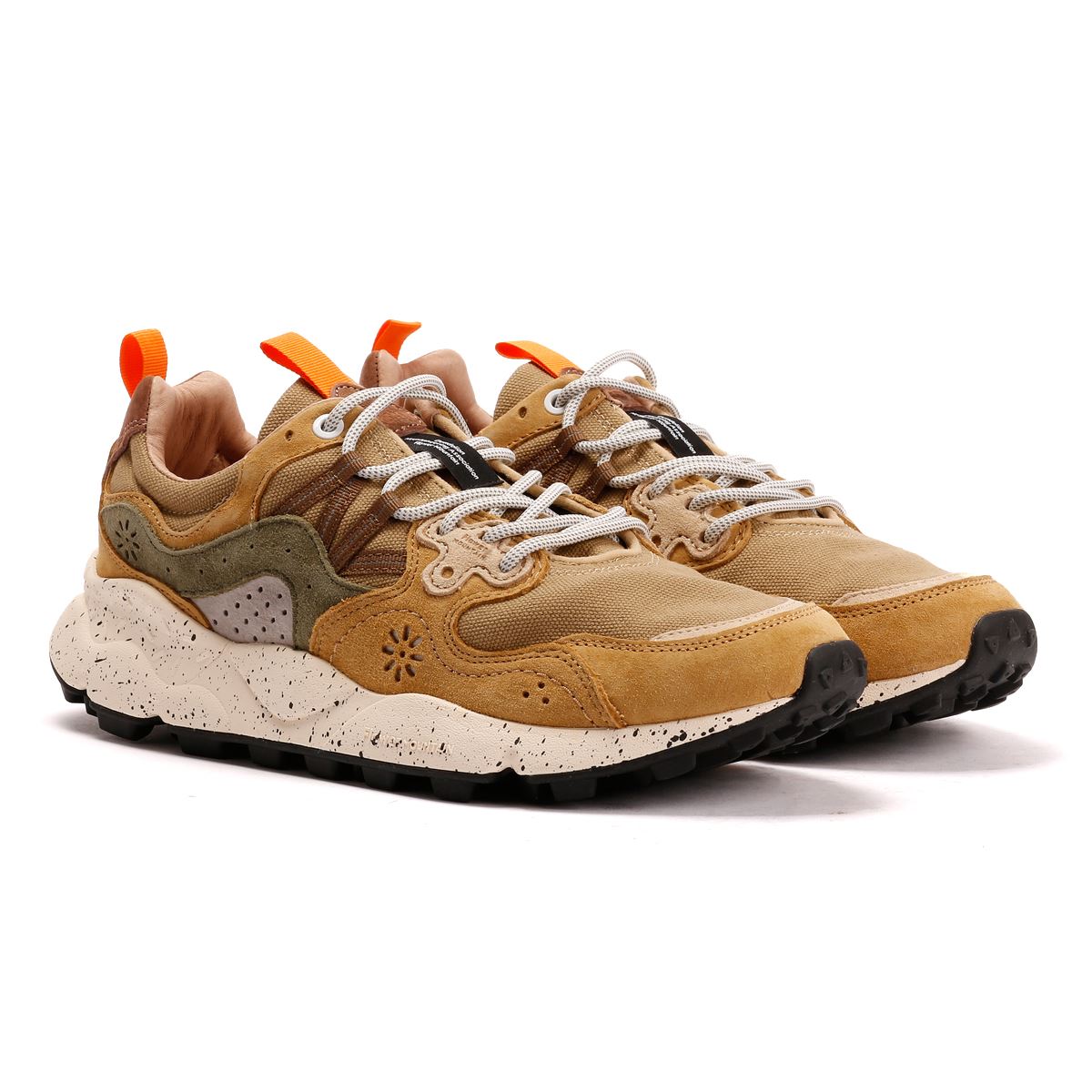 Flower Mountain Yamano 3 Men's Khaki/Green Sneakers