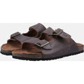 Hush Puppies Nash Slider Leather Men's Brown Sandals