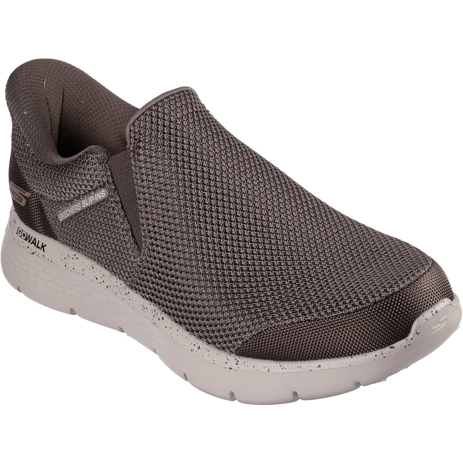 Skechers GO WALK Flex Ojai Textile Men's Khaki Sneakers