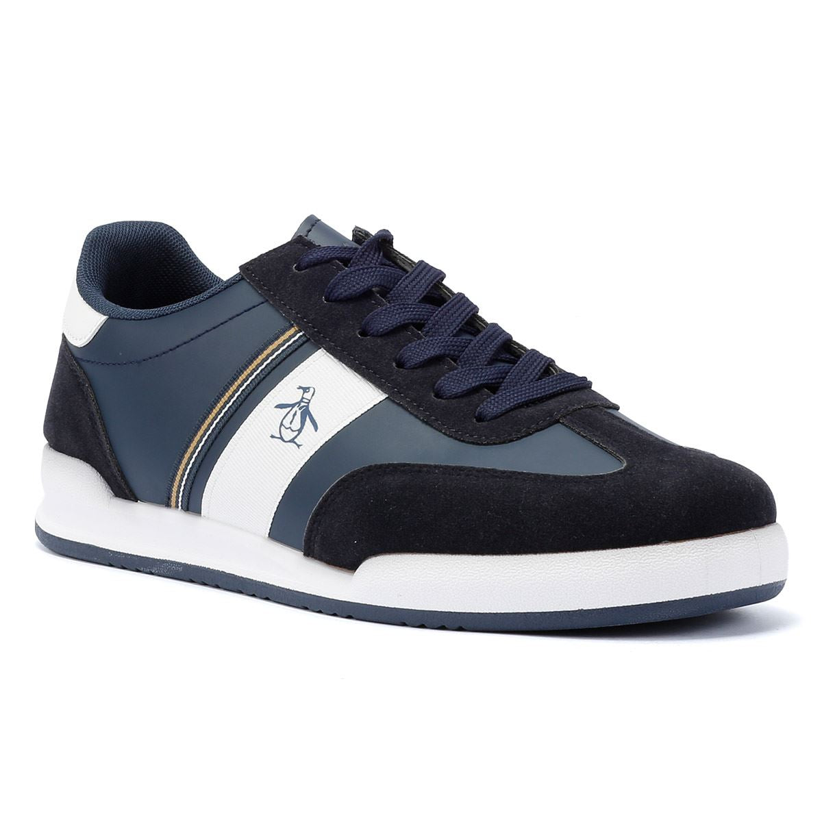 Penguin Gaz Men's Navy Sneakers