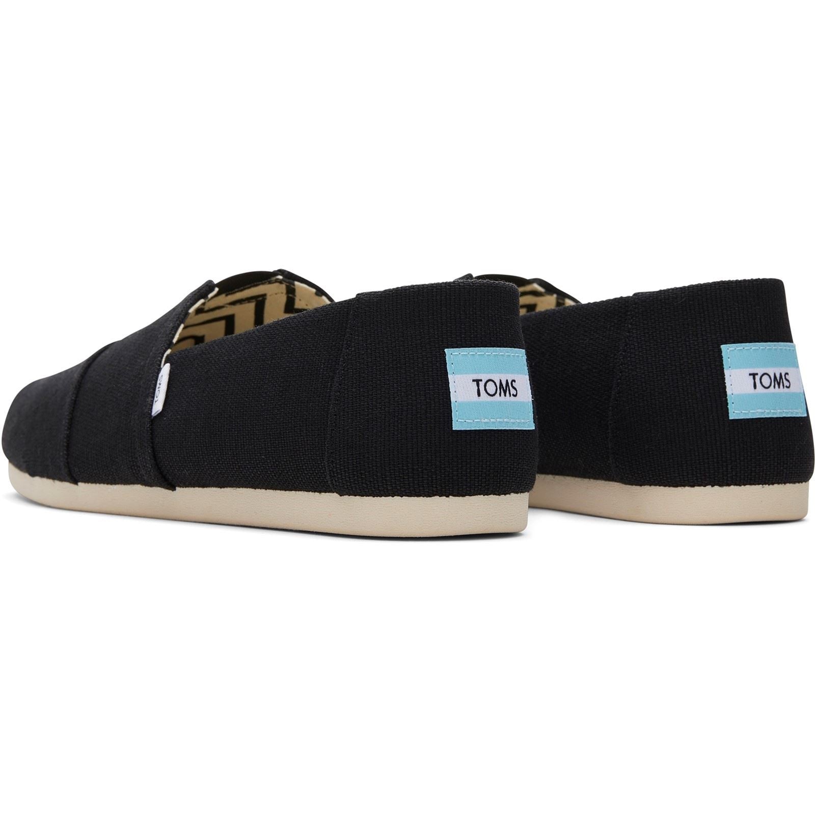 TOMS Alpargata Cotton Women's Black Sandals