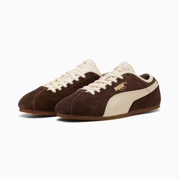 Puma Tackle Suede Chocolate/Alpine Snow Sneakers