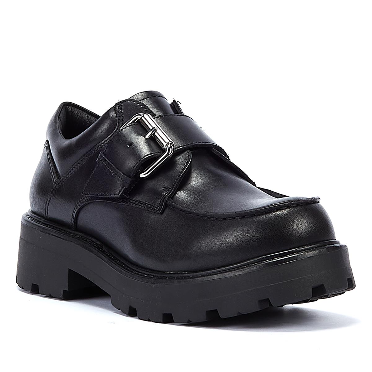 Vagabond Cosmo 2.0 Monk Women's Black Comfort Shoes