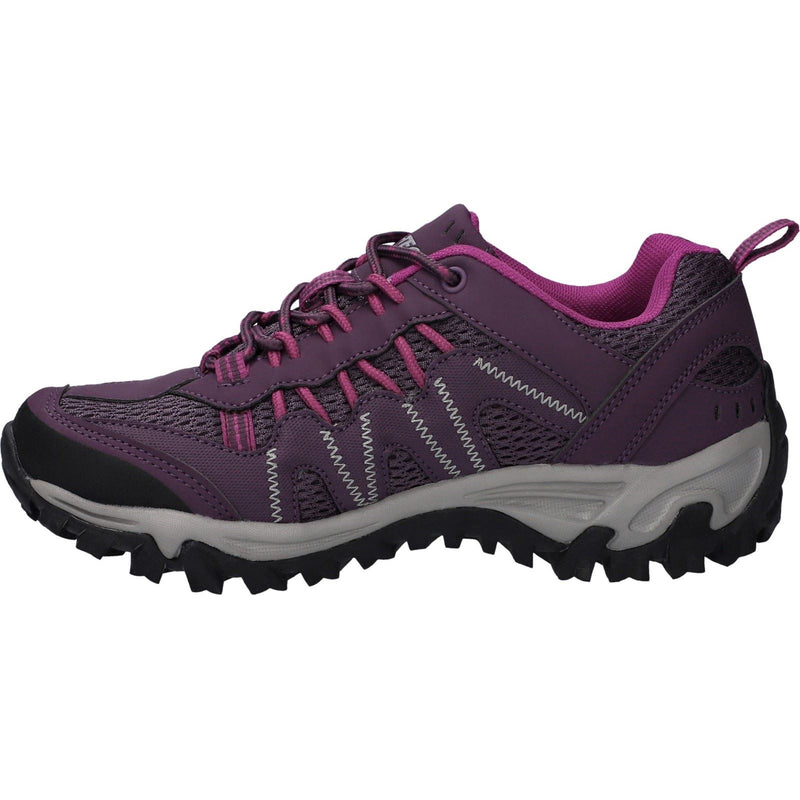 Hi-Tec Jaguar Synthetic Women's Italian Plum/Festival Fuchsia Hiking Boots