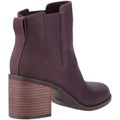 TOMS Evelyn Leather Women's Plum Boots