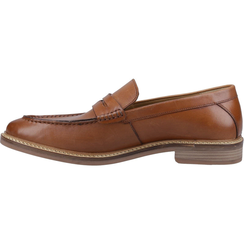 Hush Puppies Benedict Leather Men's Tan Loafers