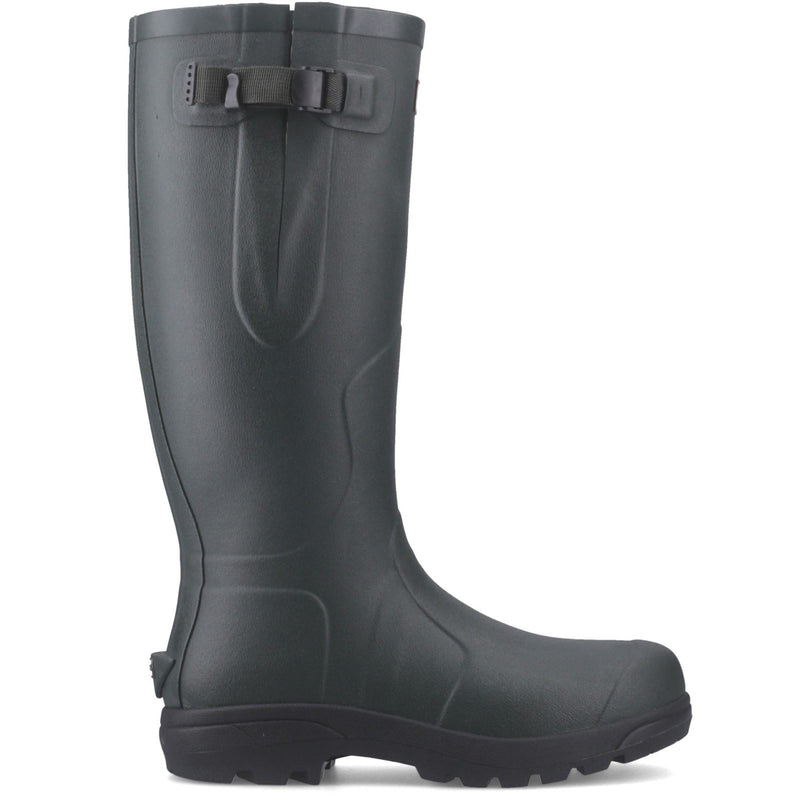 Hunter Balmoral MK II Boot Rubber Women's Dark Olive/Black Wellington Boots