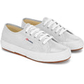 Superga 2750 Lamew Polyester Women's Grey Silver Sneakers