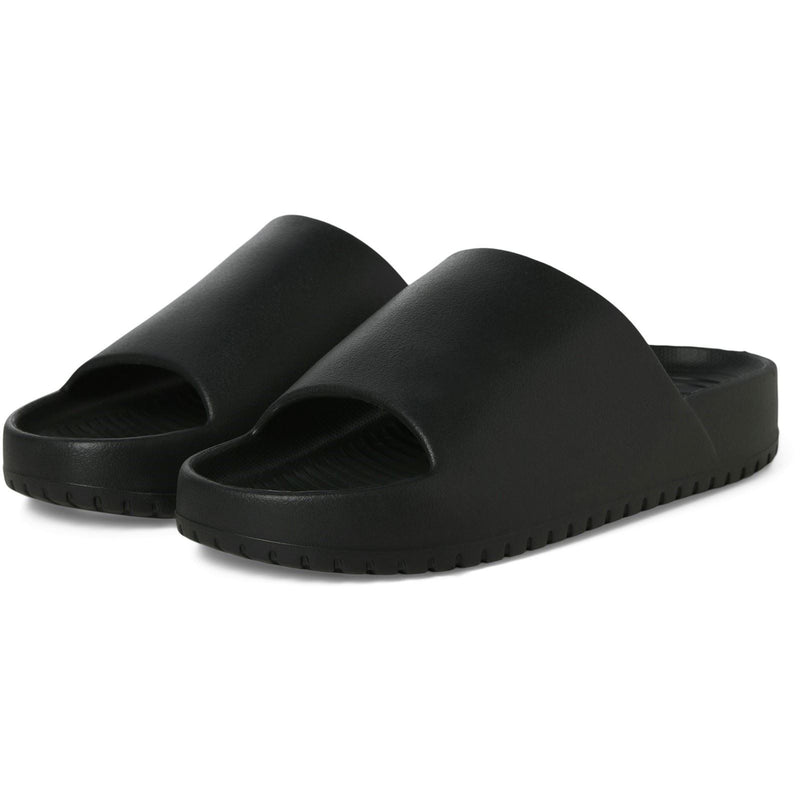 Jack & Jones Ripple Moulded EVA Men's Anthracite Slides
