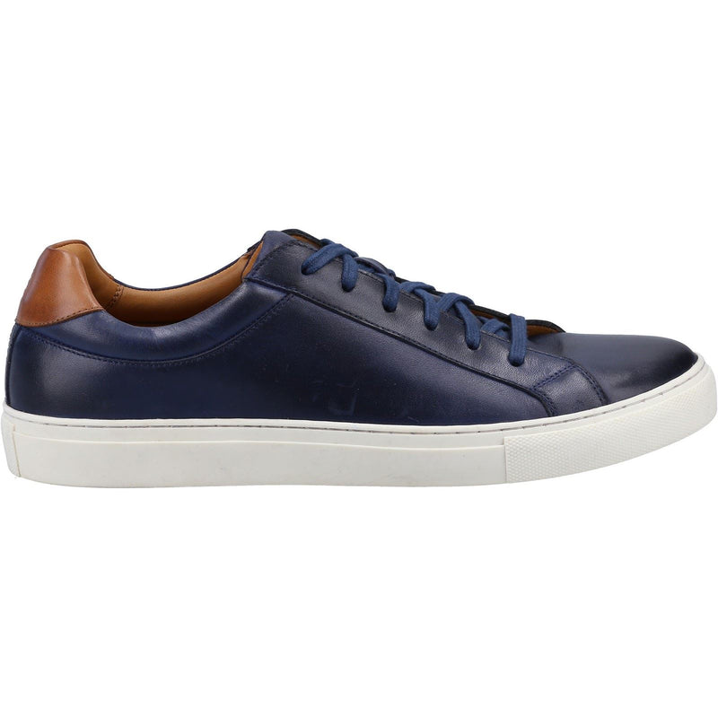 Hush Puppies Colton Leather Men's Navy Sneakers